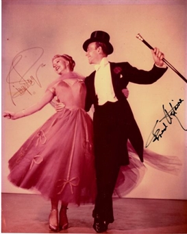 Fred Astaire and Ginger Rogers Autographed 8X10 Photo 